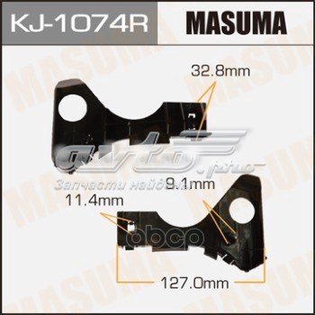 Купити KJ1074R Masuma Кронштейн бампера переднього, правий