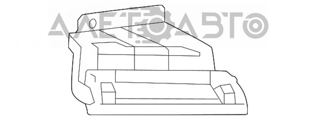 Кріплення фари передньої, правої General Motors 84048495