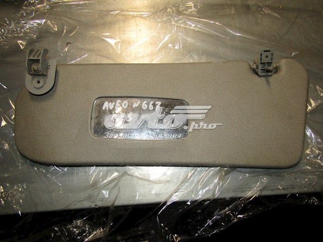 Козирок протисонячний на Chevrolet Aveo II T250, T255