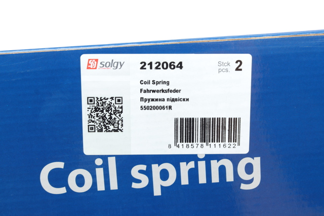 Пружина задня Solgy 212064 ціна, від 14.97 USD