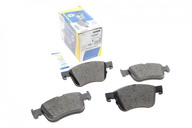Гальмівні колодки Icer 182321 ціна, від 35.64 USD