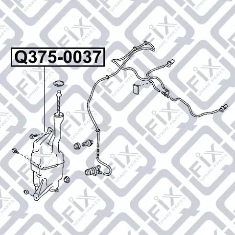 Купити Q3750037 Q-fix Бачок омивайки