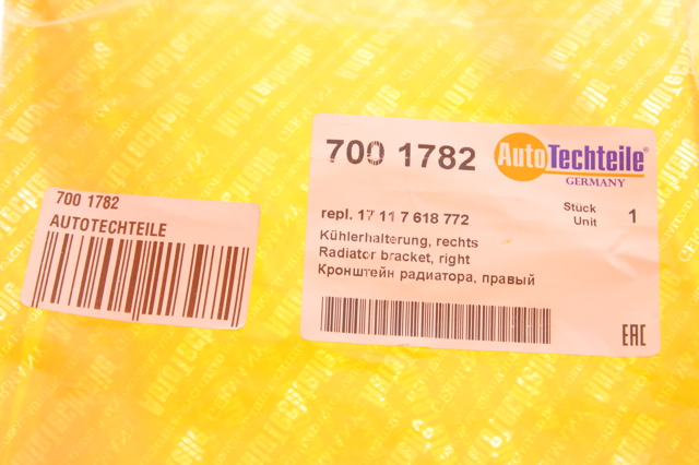 Купити 7001782 Autotechteile Кронштейн радіатора правий