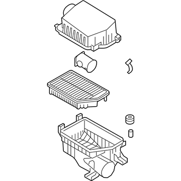 Купити 28110A5350 Hyundai/Kia Корпус фільтра