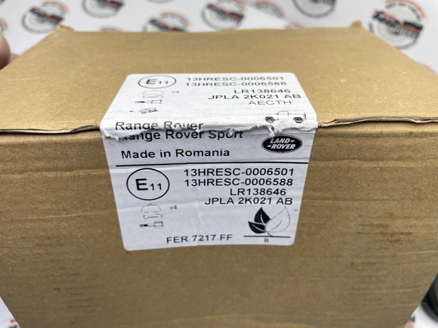 Гальмівні колодки Land Rover LR138646 ціна, від 141.61 USD