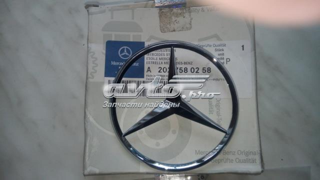 A2027580258 Mercedes емблема кришки багажника, фірмовий значок