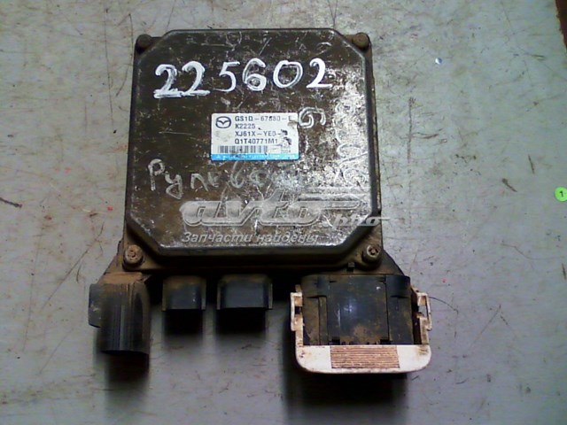 GS1D67880E Mazda блок керування електропідсилювача керма