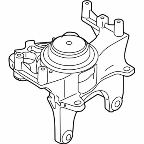 Ліва подушка двигуна Nissan/Infiniti 112206RA0A ціна, від 82.33 USD
