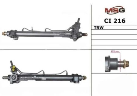 Управління рульове в зборі MSG CI216 ціна, від 218.37 USD