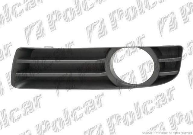 2431271 Polcar заглушка/ решітка протитуманних фар бампера переднього, ліва