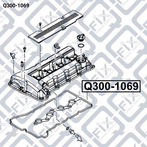 Купити Q3001069 Q-fix Прокладка клапанної кришки