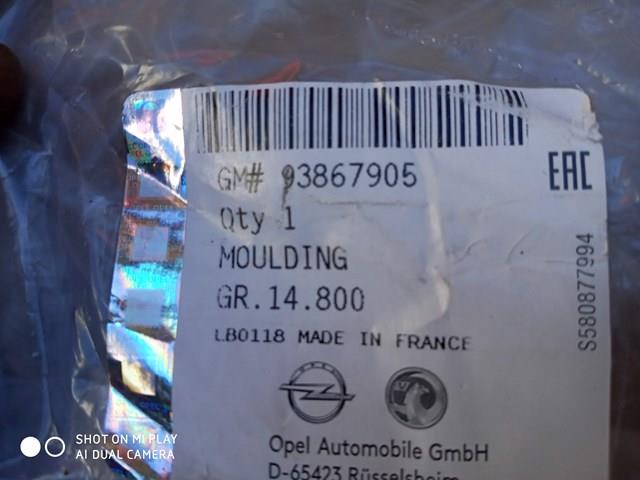  Opel 93867905 ціна, від 55.71 USD