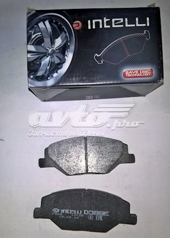Гальмівні колодки Intelli D399E ціна, від 12.43 USD