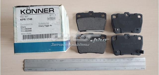 Задні дискові колодки Konner KPR1748