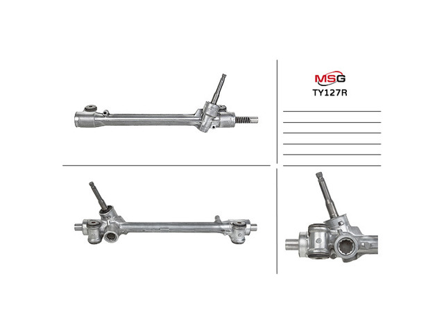 Рульова рейка TY117R MSG Rebuilding
