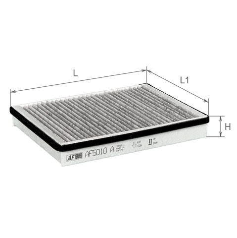Фільтр салону AF5010A Alpha Filter