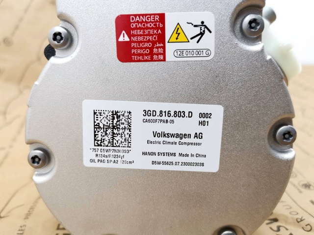 Купити 3GD816803D VAG Компресор кліматичної установки