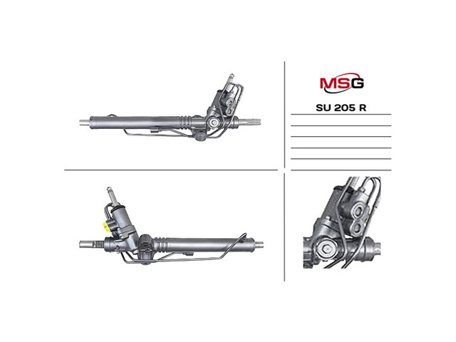 Управління рульове в зборі MSG Rebuilding SU205R ціна, від 279.39 USD