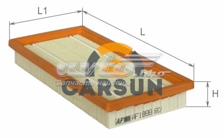 Елемент повітряного фільтра Alpha Filter AF1888 ціна, від 3.84 USD
