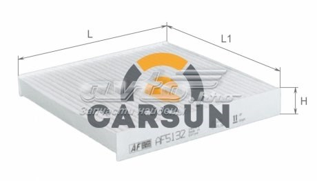 Повітряний фільтр салону Alpha Filter AF5132