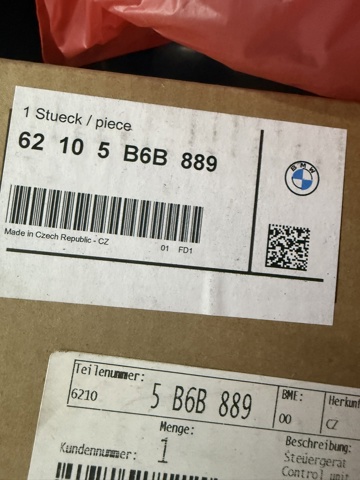 62105B6B889 BMW Щиток приладів