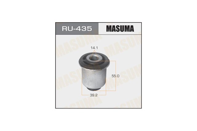 Сайлентблок переднього важеля RU435 Masuma