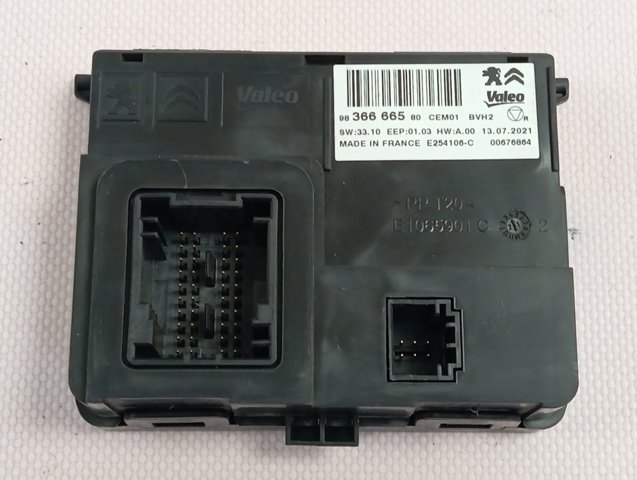 9836666580 Peugeot/Citroen Блок комфорту