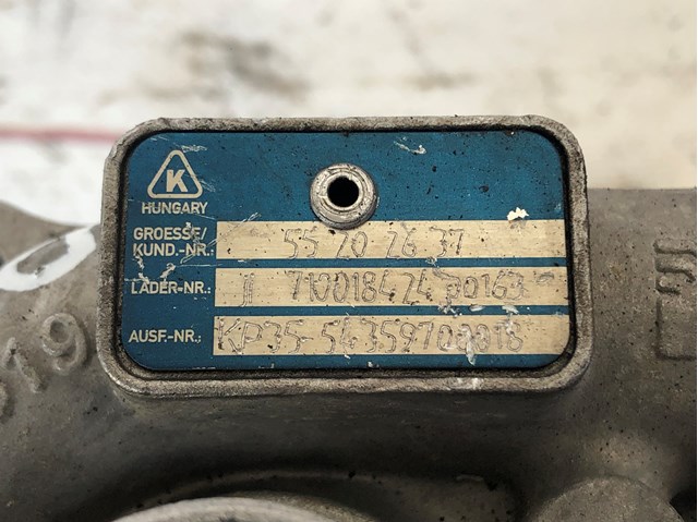 54359700018 Borg-Warner Турбонаддув