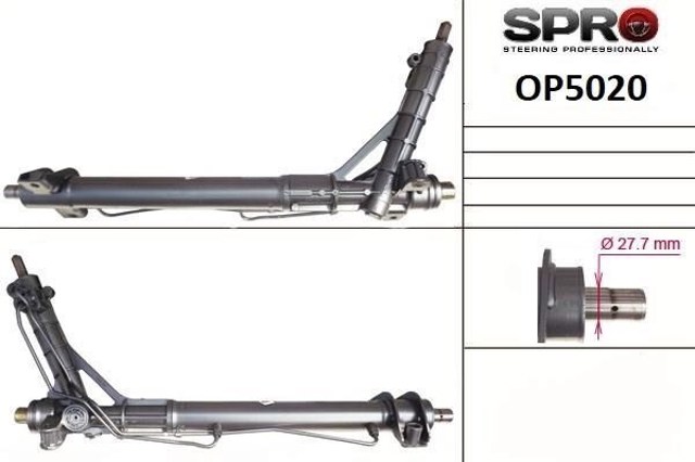 OP220R MSG Rebuilding Рейковий рульовий механізм