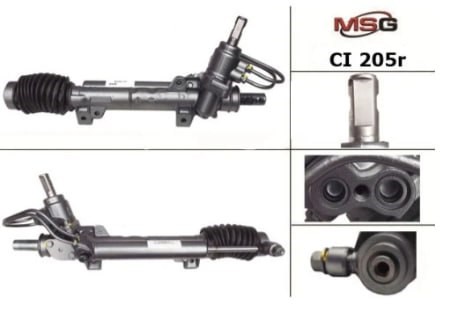 CI205R MSG Рейковий рульовий механізм