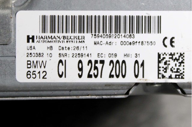  65129257200 BMW