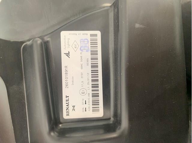 Купити 260101891R Renault (RVI) Права блок фара