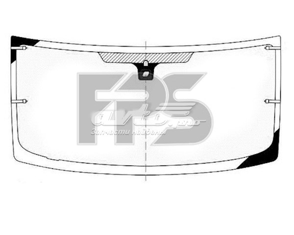 Автоскло FPS GS2801D17 ціна, від 45.05 USD