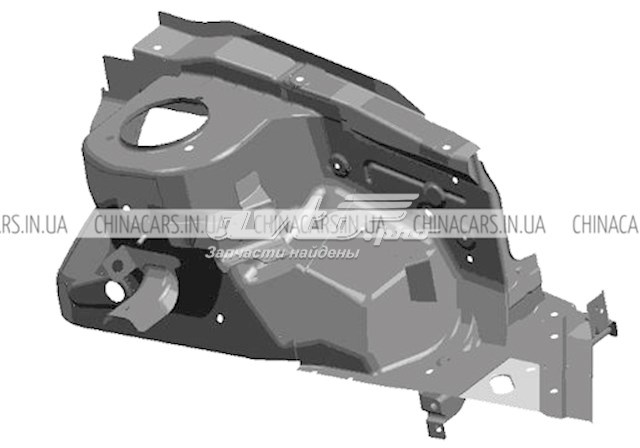 Панель бризковика моторного відсіку, ліва Chery A218403030DY ціна, від 14.80 USD