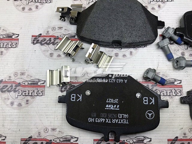 Задні гальмівні колодки Mercedes A0004205202 ціна, від 258.16 USD