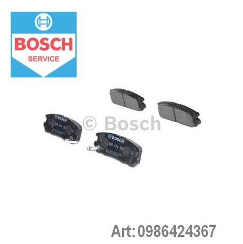 Задні дискові колодки Bosch 986424367