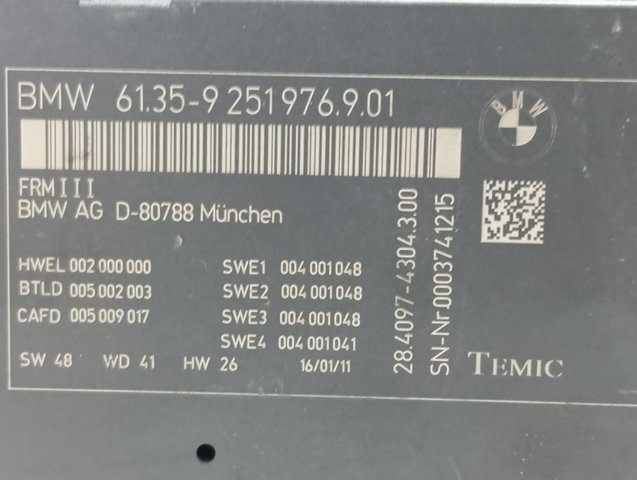 61359251976 BMW 