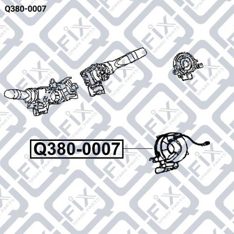 Шлейф керма Q-fix Q3800007 ціна, від 13.51 USD