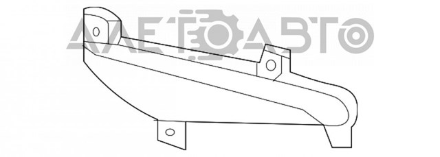 Лівий катафот заднього бампера FPS FP3237F5P ціна, від 15.78 USD