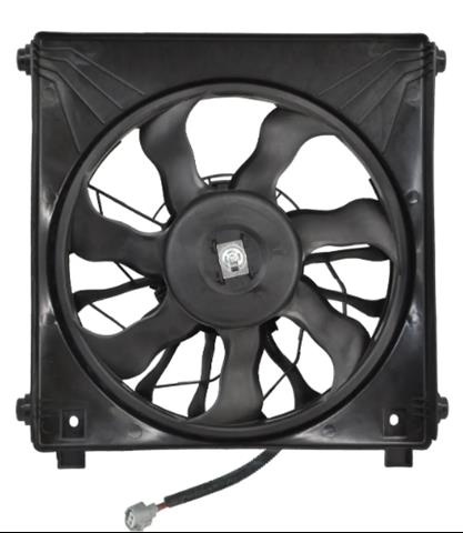 Купити 591TSMS1400D00 Perfektes Дифузор радіатора кондиціонера, в зборі з крильчаткою і двигуном