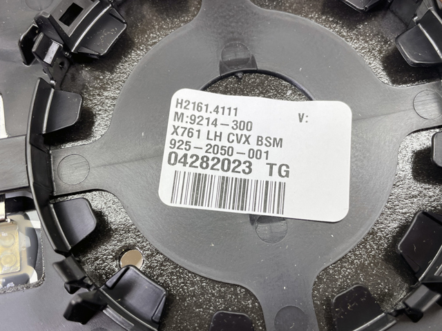 LR093180 Land Rover Дзеркальний елемент лівого дзеркала заднього виду