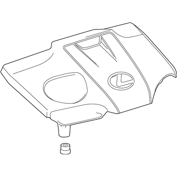 Кришка двигуна декоративна Toyota 1260136180