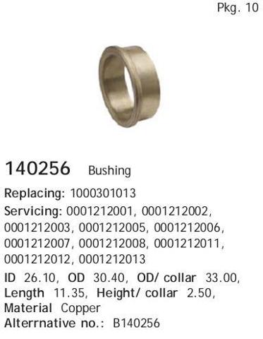 Втулка стартера Cargo 140256 ціна, від 1.17 USD