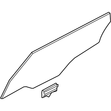Купити GS4044D304 XYG Скло задніх дверей, правих