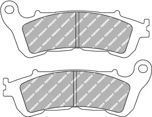 Колодки гальмівні передні, дискові FDB2196ST Ferodo