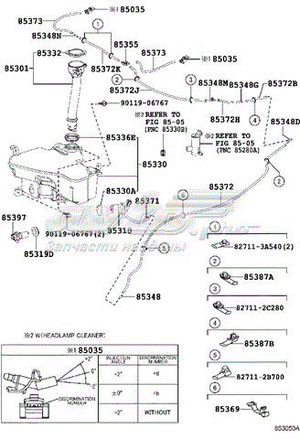 Купити 81D1ZBS2 Polcar Бачок омивайки
