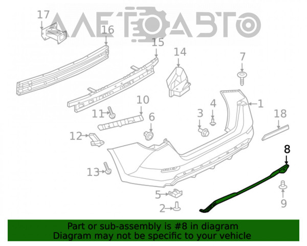 Декоративна накладка FPS FP5074970 ціна, від 33.26 USD