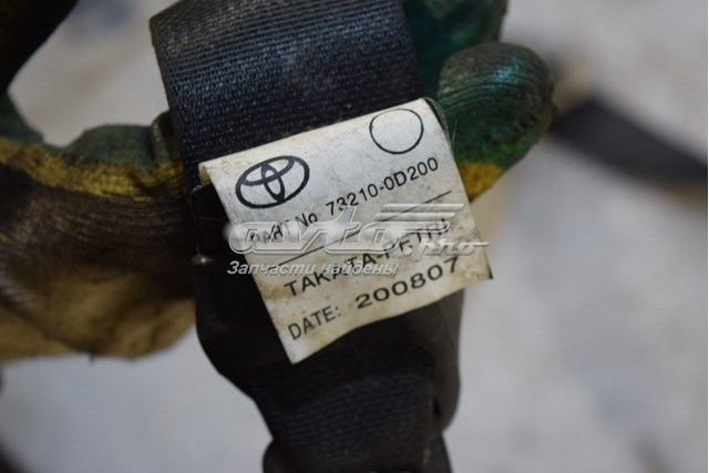 Пасок безпеки передній правий Toyota 732100D200 ціна, від 19.00 USD