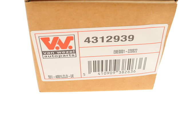 Фара задня, ліва VAN Wezel 4312939 ціна, від 13.53 USD