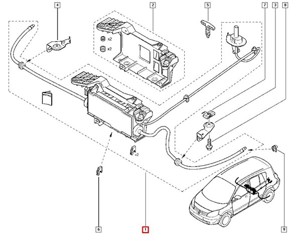 Купити 360105651R Renault (RVI) 